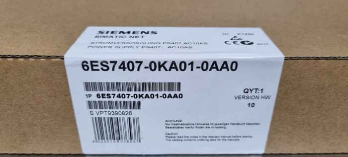 SIMATIC S7-400, Блок питания PS407