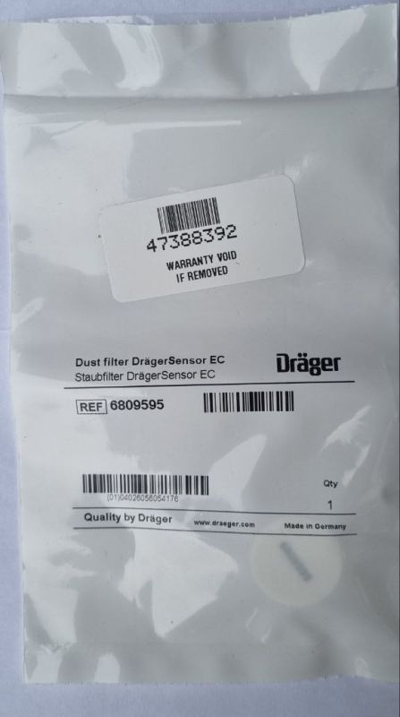Drager 6809595 Пылевой фильтр - датчик EC