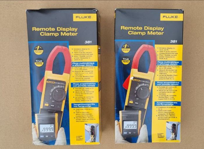 Токоизмерительные клещи Fluke 381 с дистанционным дисплеем и истинно-среднеквадратическим значением переменного и постоянного тока с iFlex