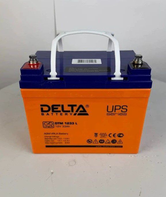 Аккумуляторная батарея Delta DTM 1233 L