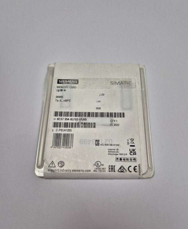 Карта памяти для SIMATIC S7