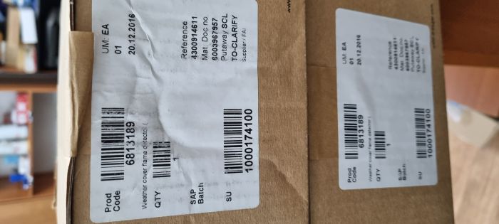 Защитный козырек для детектора пламени, 6813189