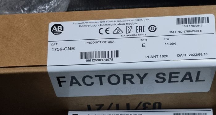 Модуль сети ControlNet 1756-CNB Allen-Bradley