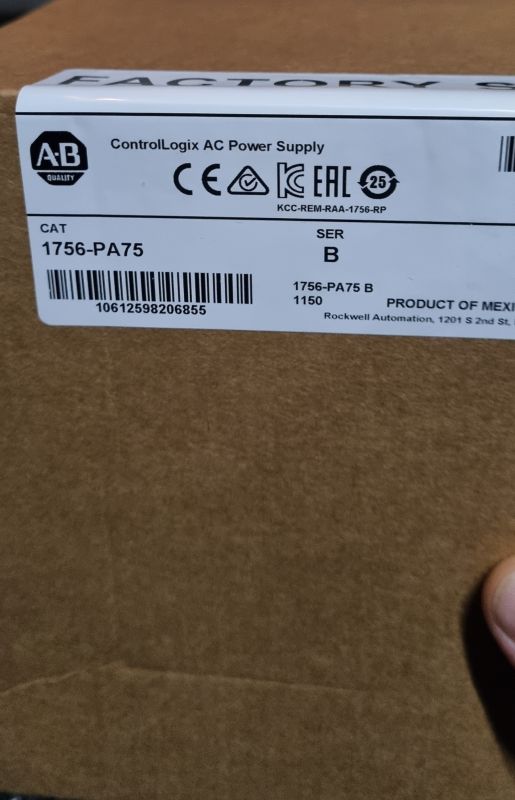 Блок питания переменного тока ControlLogix 1756-PA75